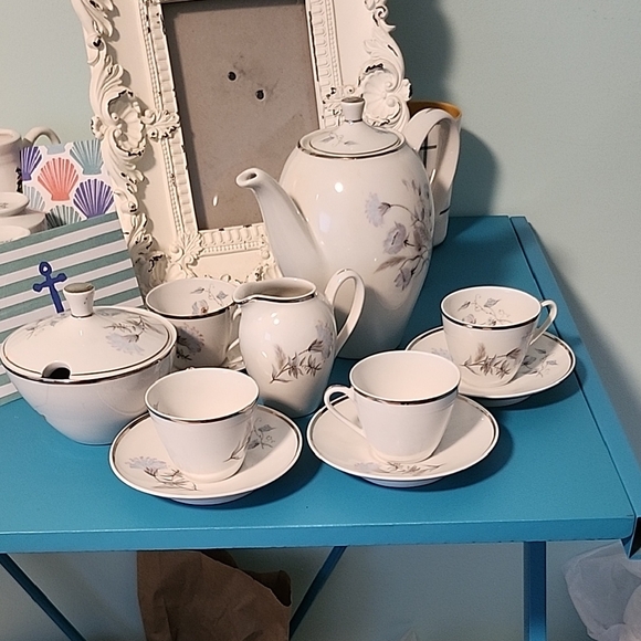 Other - Vintage 4 Piece Setting Tea Set Porcelain Made In Mexico